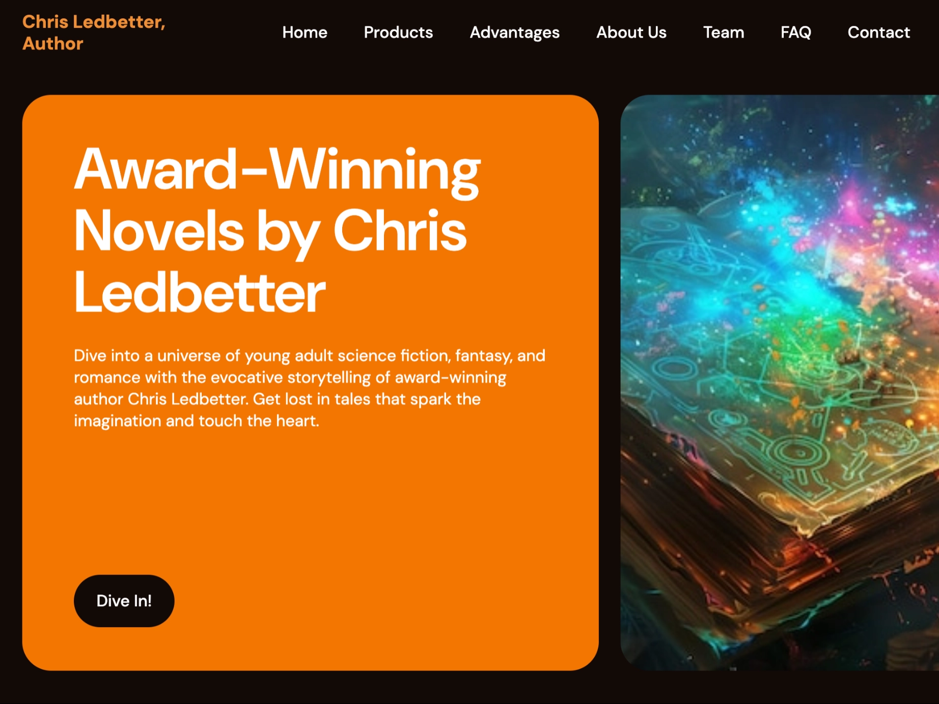 A collection of images showcasing Funely AI's landing pages, behind-the-scenes shots, and author stories.